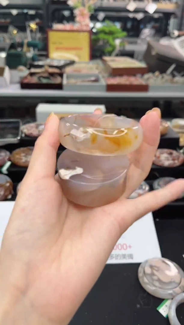 【闪购商品】石英质玉手镯未镶嵌53圈口（赠品镯心）3590070