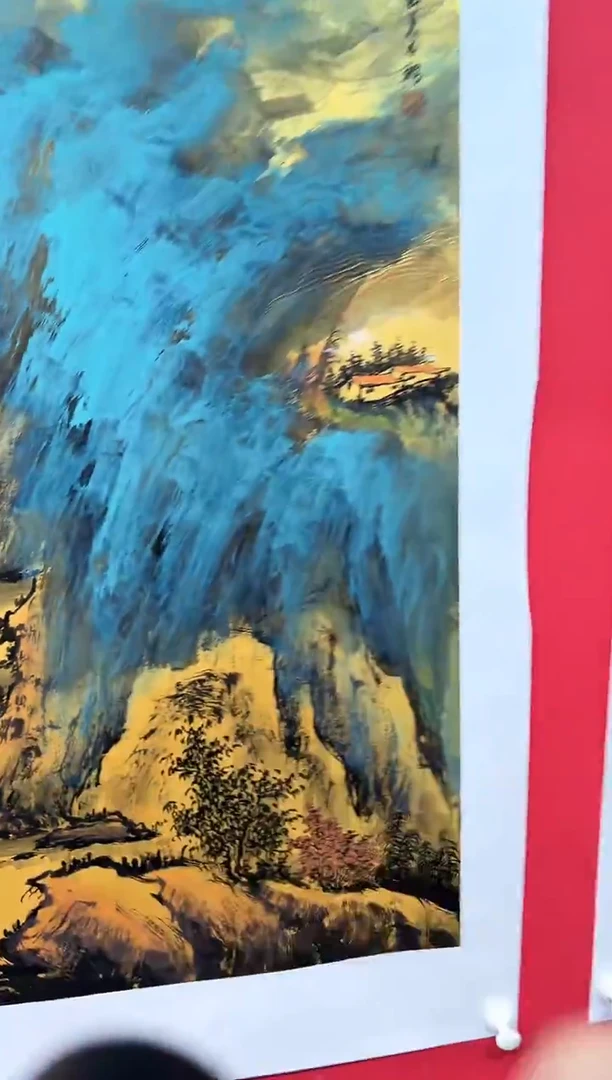 国画画家陆远华纯手绘原作