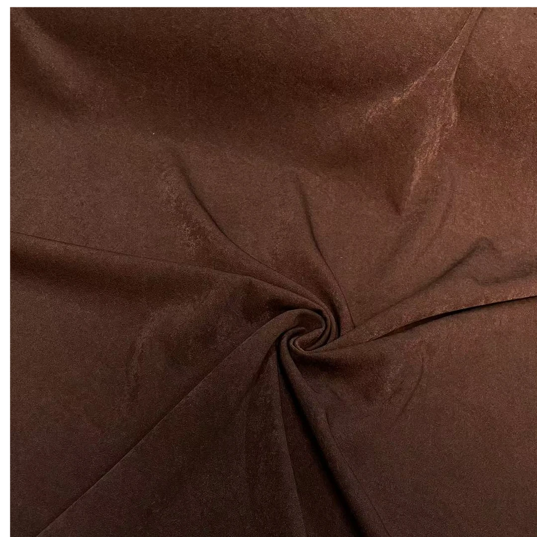 咖色醋酸冰花时尚面料（不支持7天无理由）