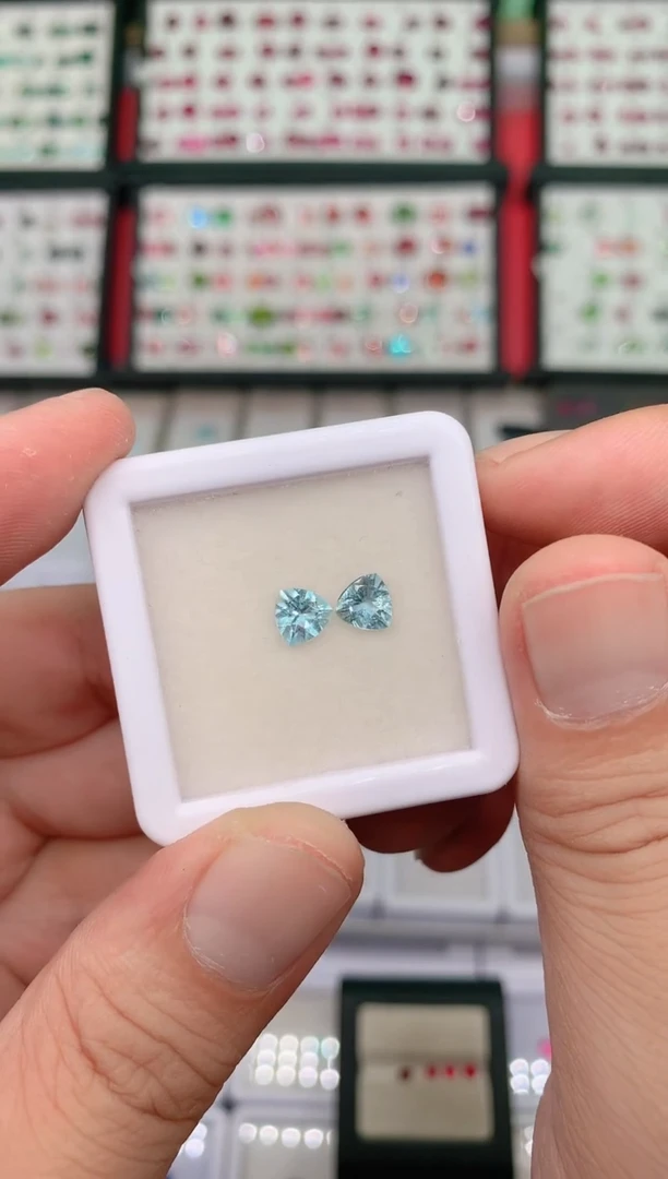 海蓝宝石裸石未镶嵌1.25ct