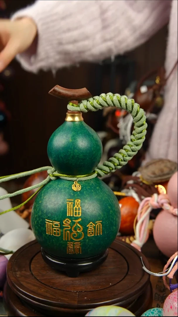 227号500ml左右非遗大漆酒葫芦