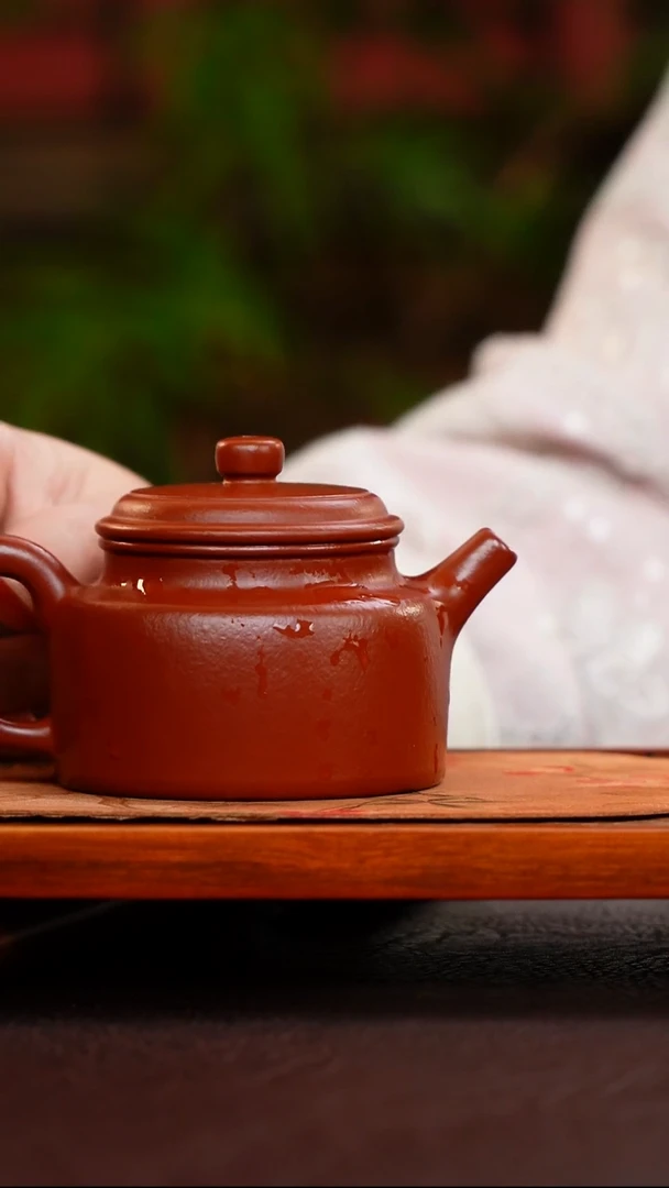 茶壶紫砂德钟 大红袍