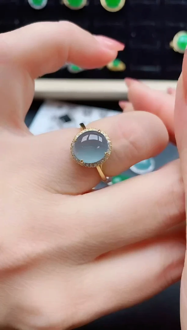 【闪购商品】翡翠戒指银S925镶嵌1212121