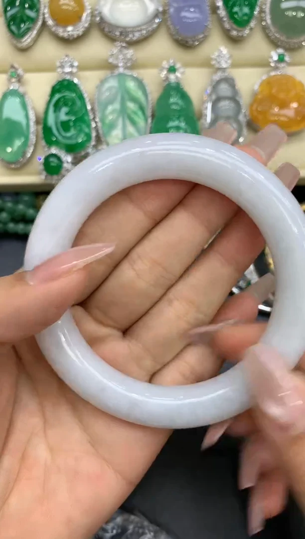 未镶嵌手镯翡翠218-中国好珍宝