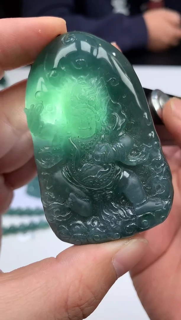 吊坠(不含链)未镶嵌翡翠大黑天