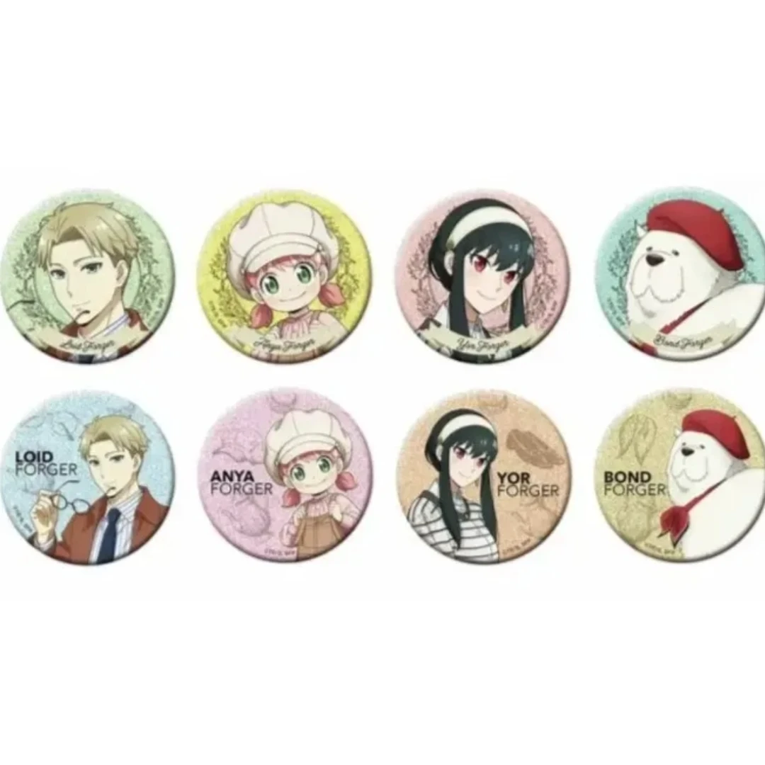 【日谷】间谍过家家JF限定法式系列徽章 （默认代拆