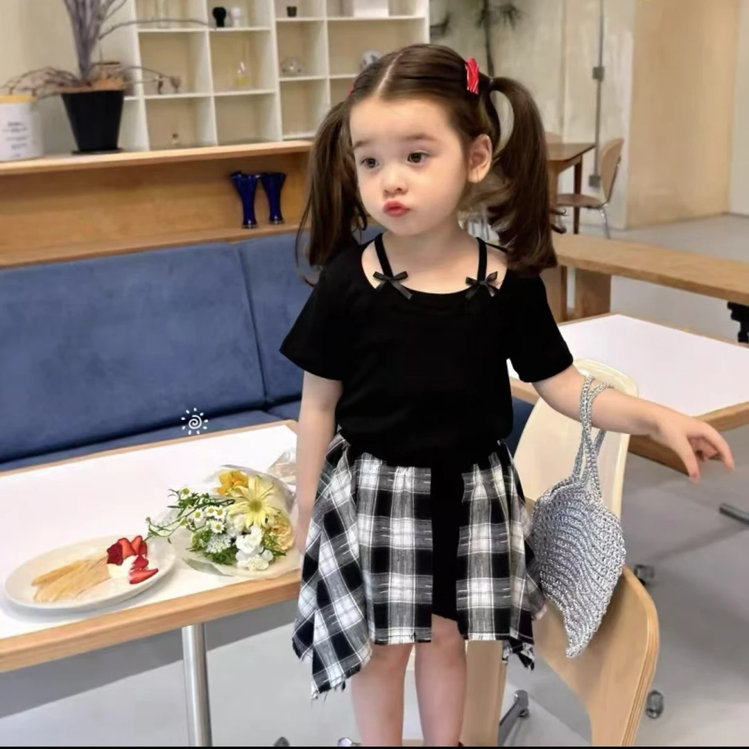【线下品牌童装撤柜】女童夏季韩版棉质短袖T恤 251568