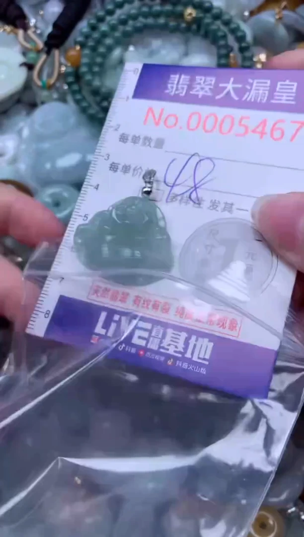翡翠未镶嵌吊坠(不含链)5467