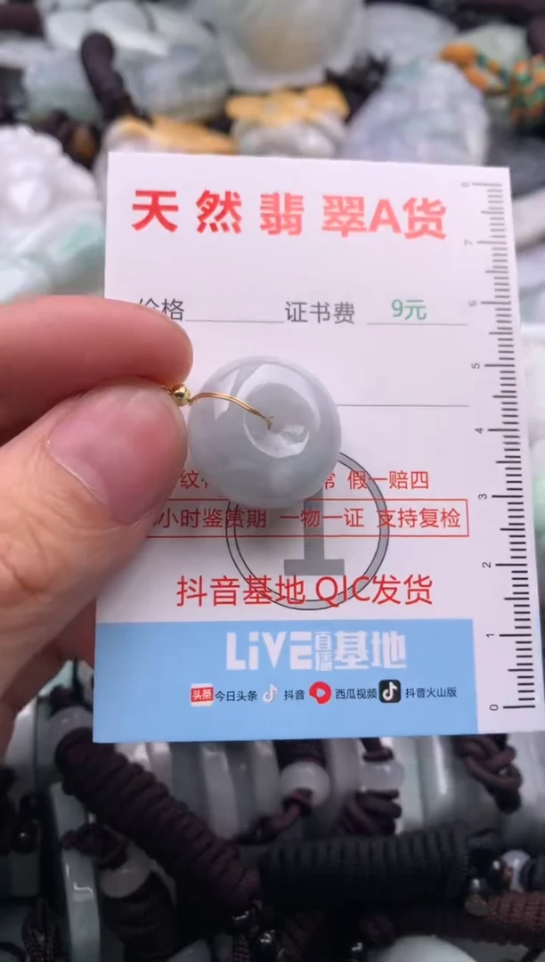 【闪购商品】翡翠吊坠(不含链)未镶嵌1