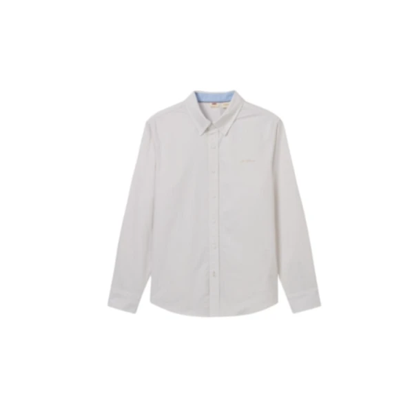 【商场同款】Levi's李维斯25秋季新款男士休闲刺绣长袖衬衫0017V