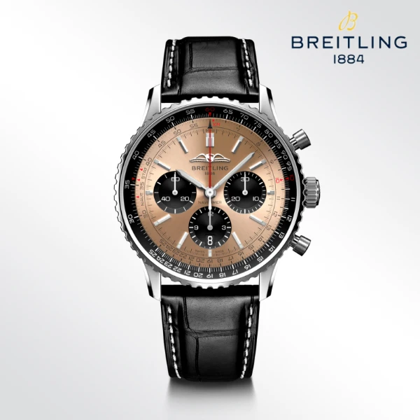 99新 BREITLING/百年灵 航空计时B01/表径43mm/公价67800/表