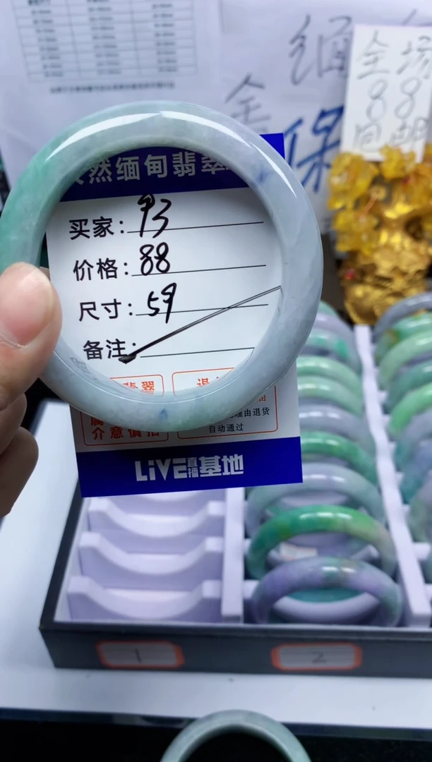 未镶嵌手镯翡翠93