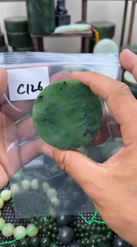 和田玉未镶嵌珠宝半成品镯芯