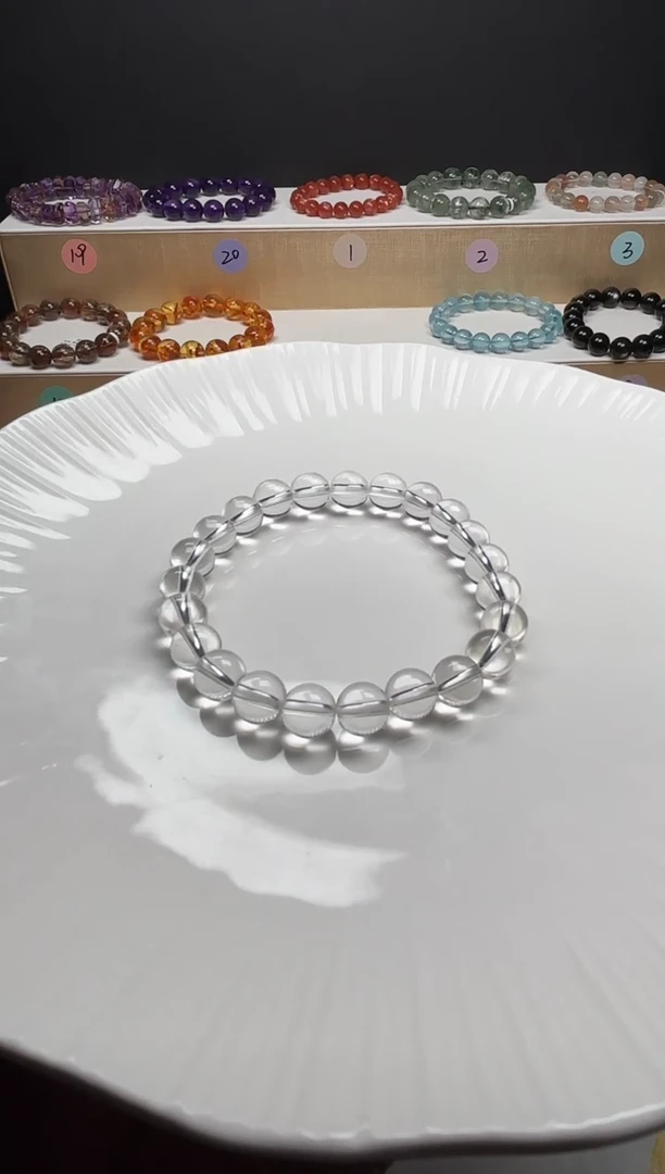 【闪购商品】水晶手串未镶嵌白水晶手串