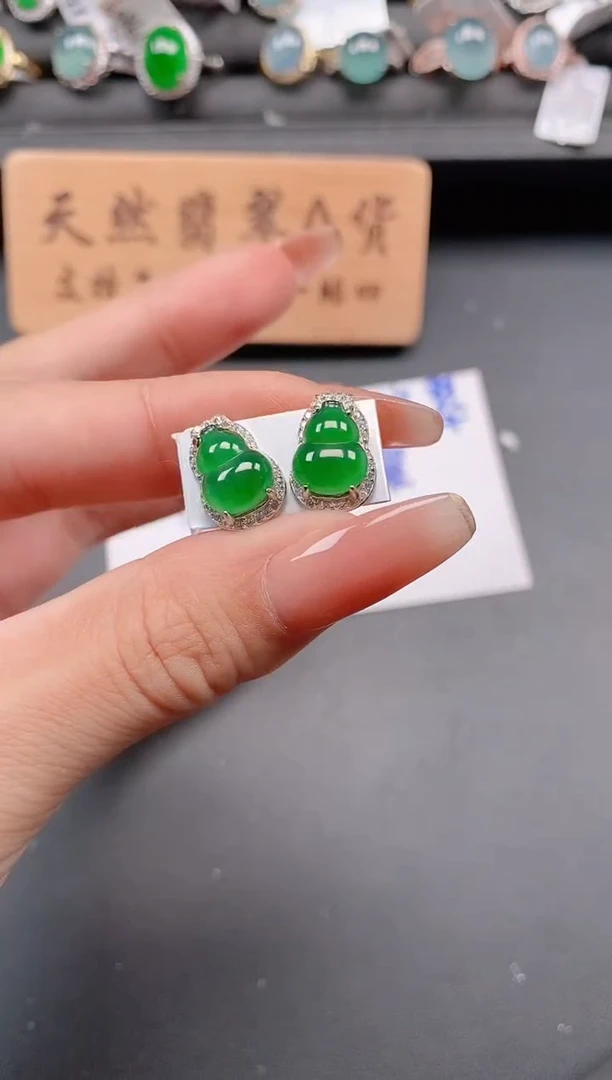 银S925镶嵌戒指翡翠1111