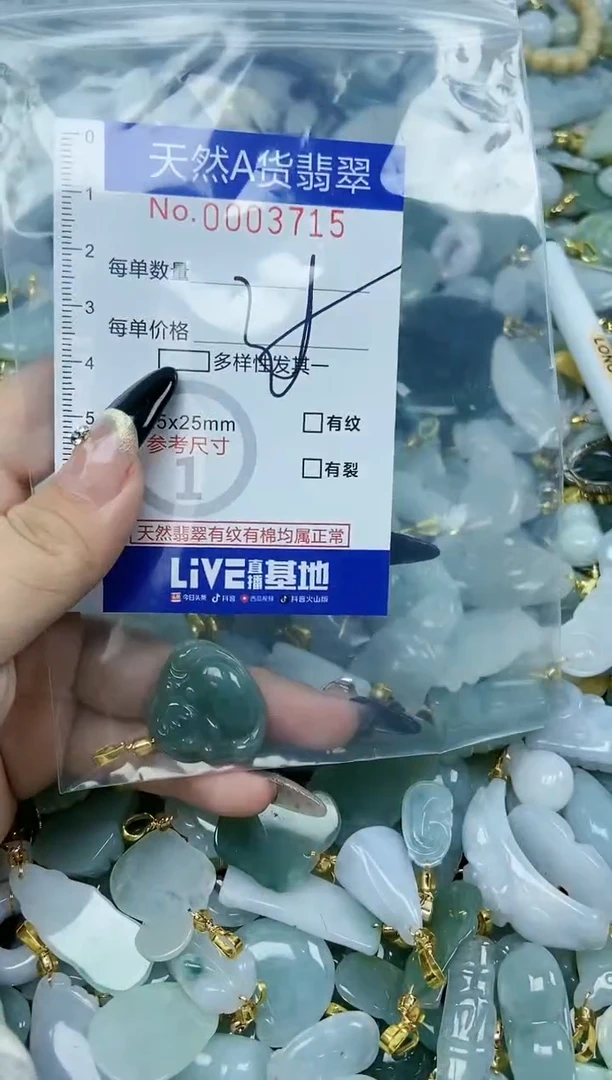 【闪购商品】翡翠颈饰未镶嵌天然A货翡翠