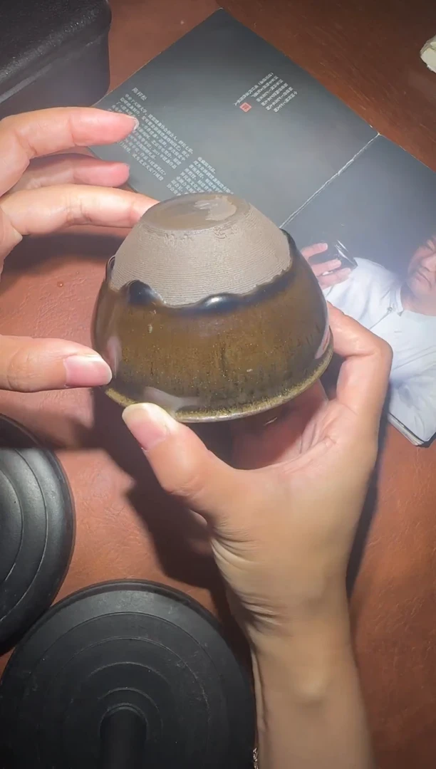 茶盏非遗巨匠陈祥松建盏主人杯006