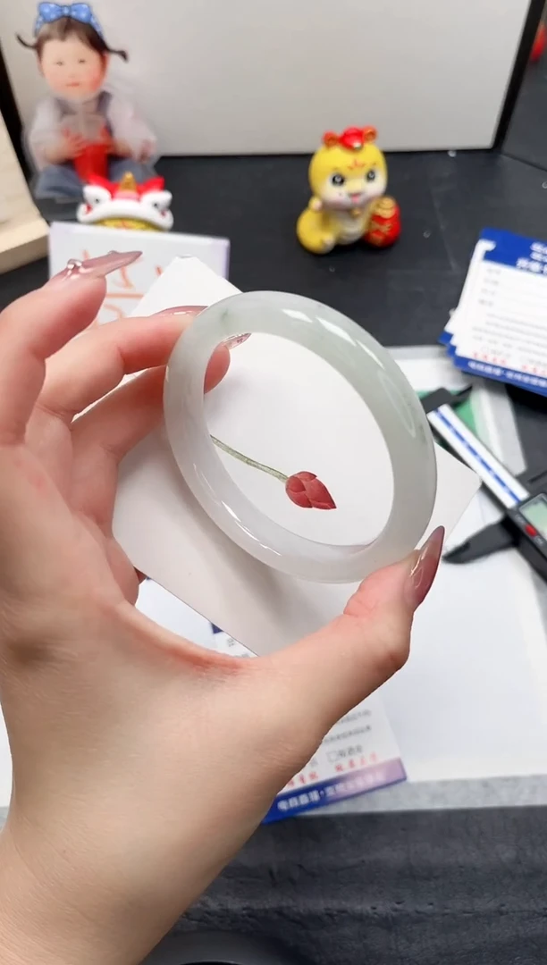 【闪购商品】石英质玉手镯未镶嵌142-60.7