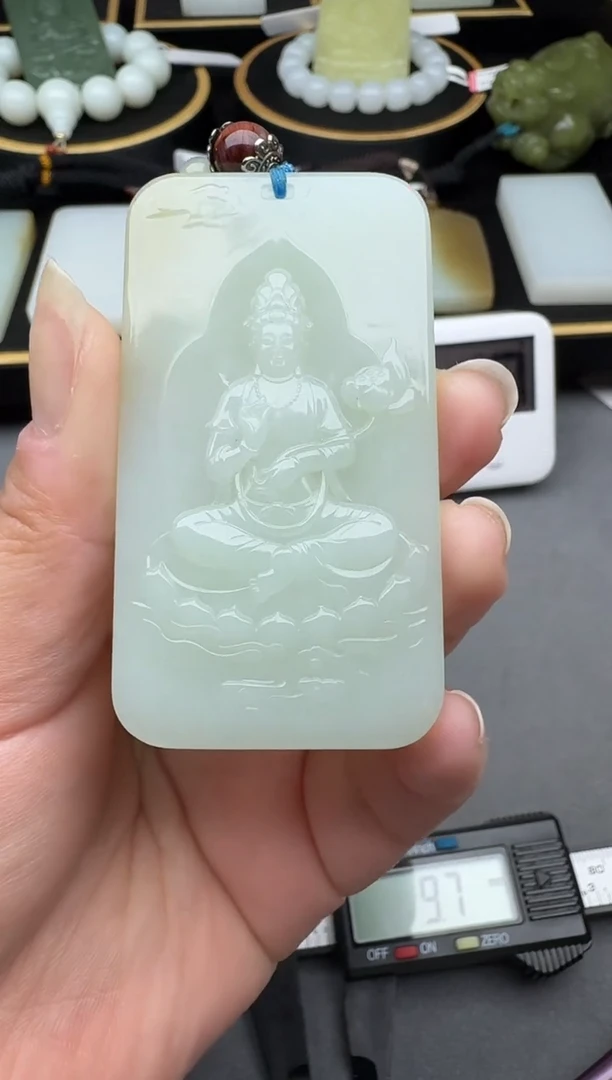 颈饰未镶嵌和田玉4