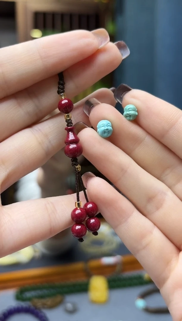 天然辰砂?****?朱砂挂件SH