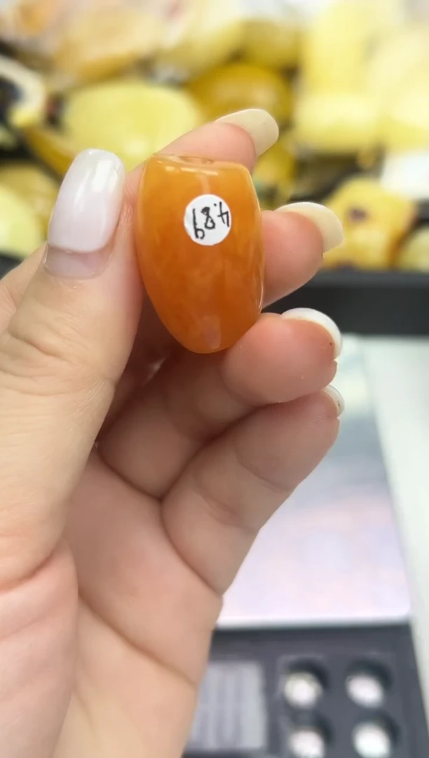 裸石蜜蜡未镶嵌琥珀蜜蜡吊坠