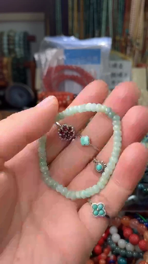 【闪购商品】翡翠手链未镶嵌（一物一件）5312