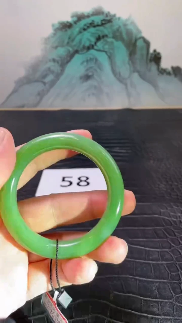 未镶嵌手镯和田玉（碧玉）胡***姐58