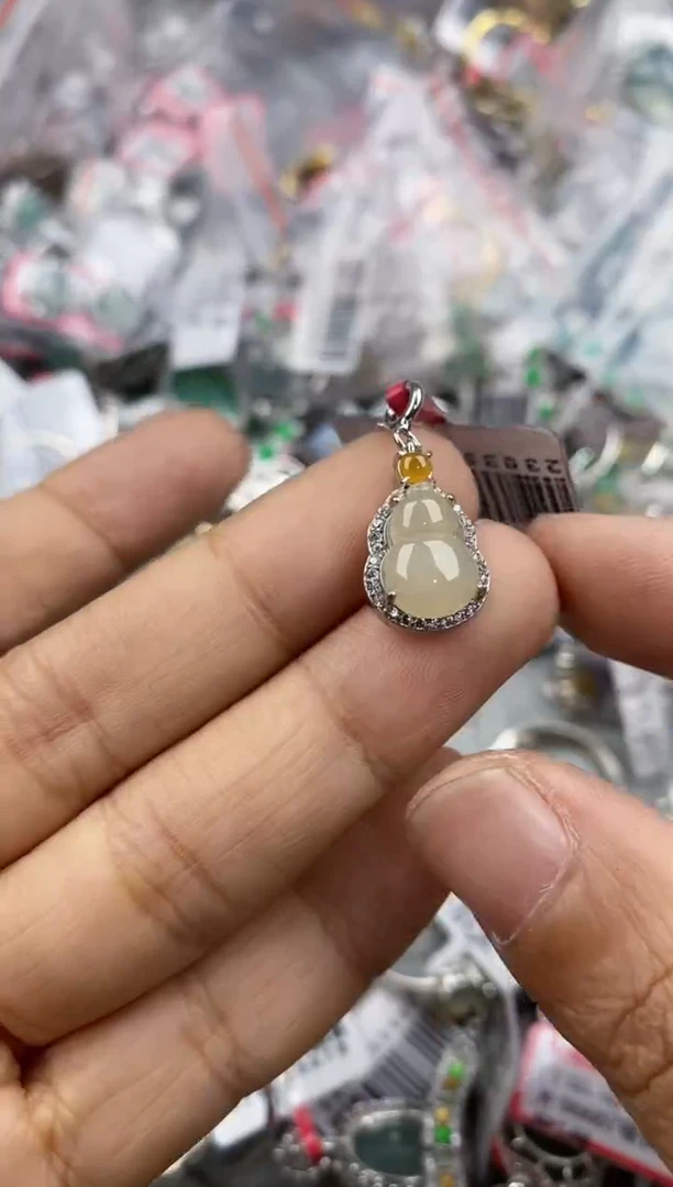 银S925镶嵌戒指翡翠888                9