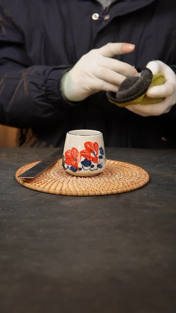 【闪购商品】瓷片泥泥手工花盆
