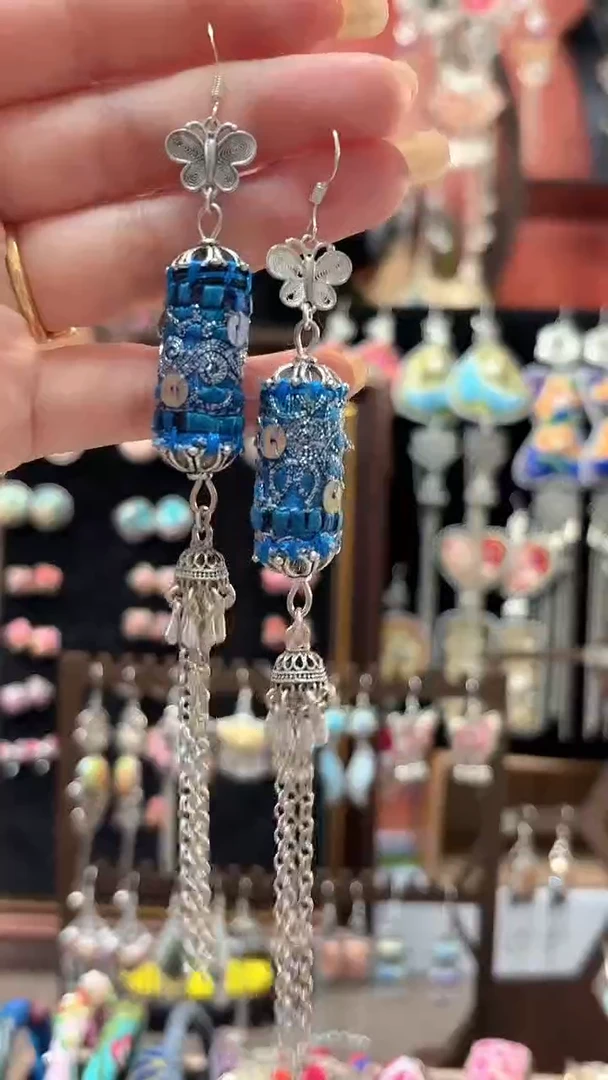 织绣 云织谣民族风精美饰品245