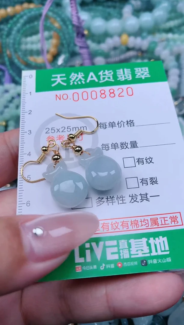 翡翠未镶嵌颈饰.0008820