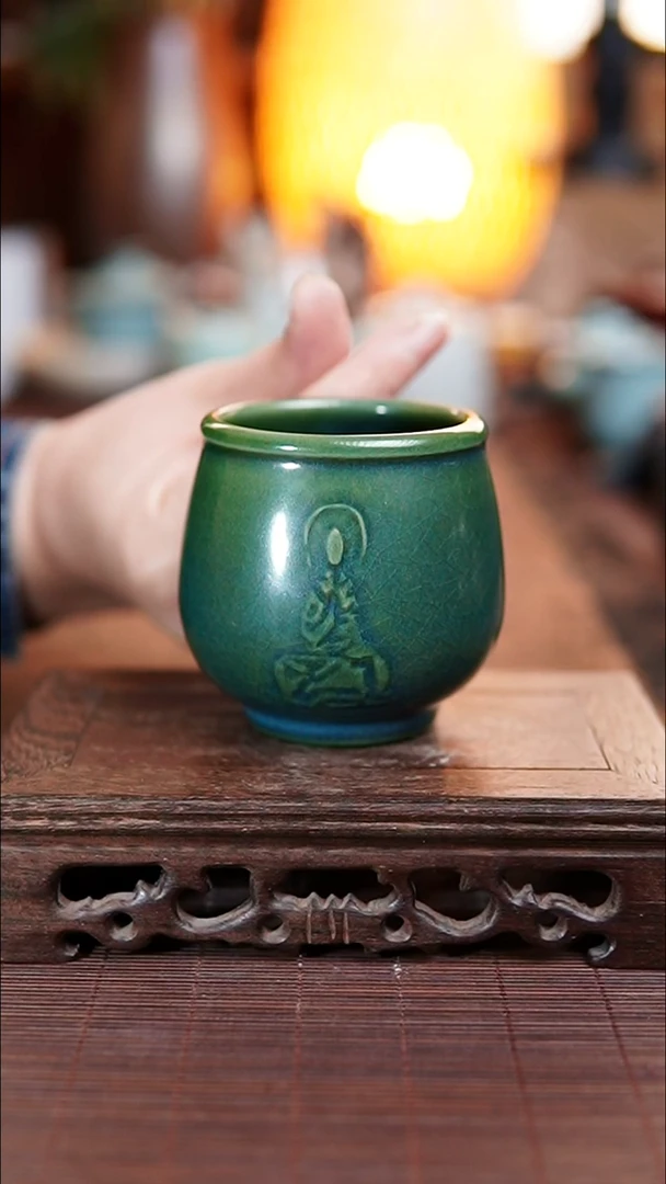 纯手工刻绘 主人杯