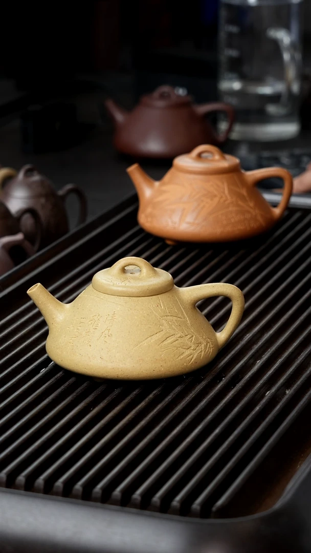 茶壶紫砂大水谭精挑本绿子冶半手160