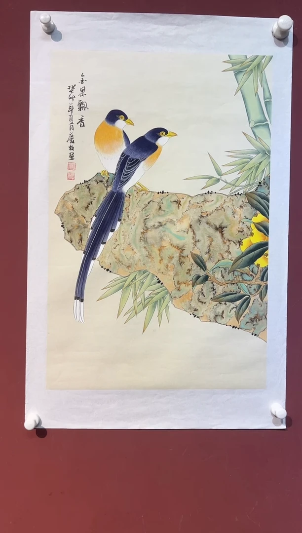 国画李庆友花鸟精品线上专属