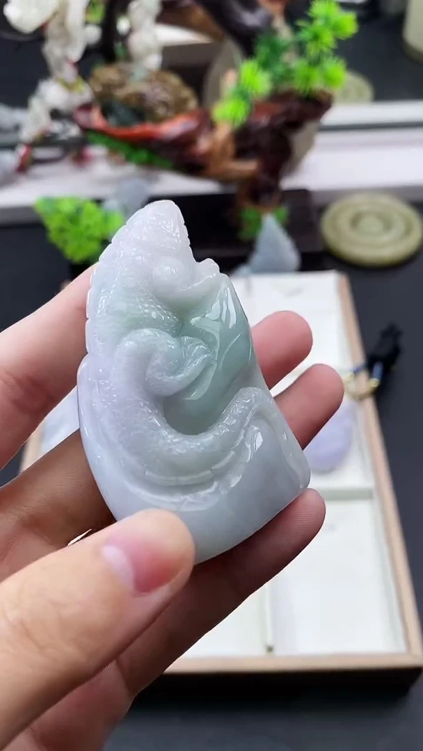 颈饰未镶嵌翡翠天然缅甸A货翡翠