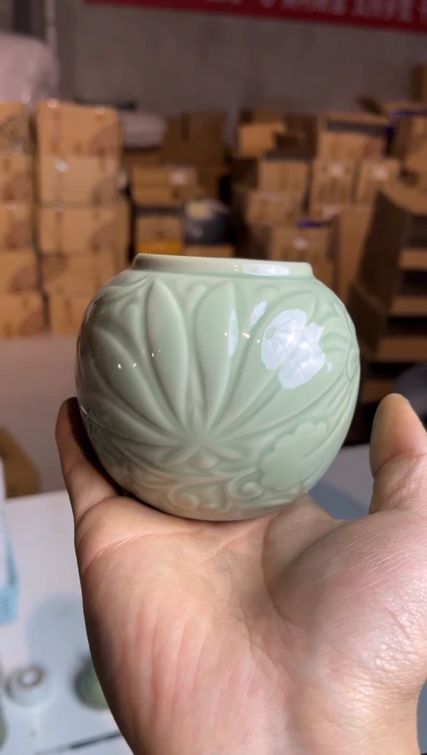 【闪购商品】瓷瑕疵无盖罐1个