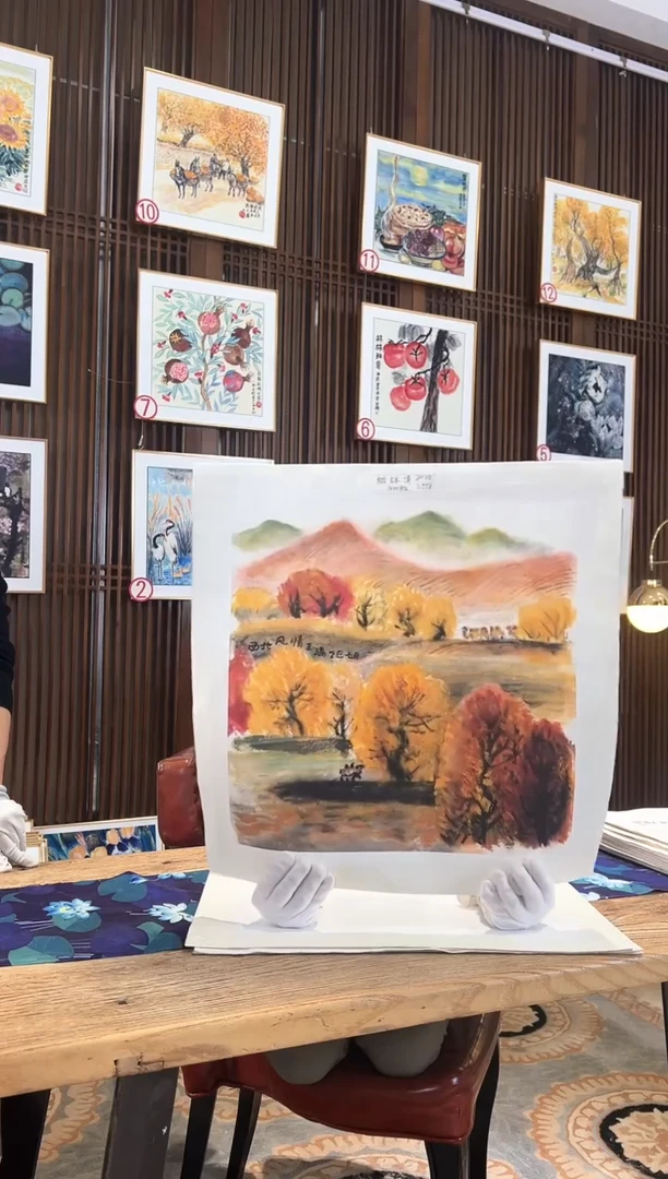 版画耿玉琨名章限量版画S