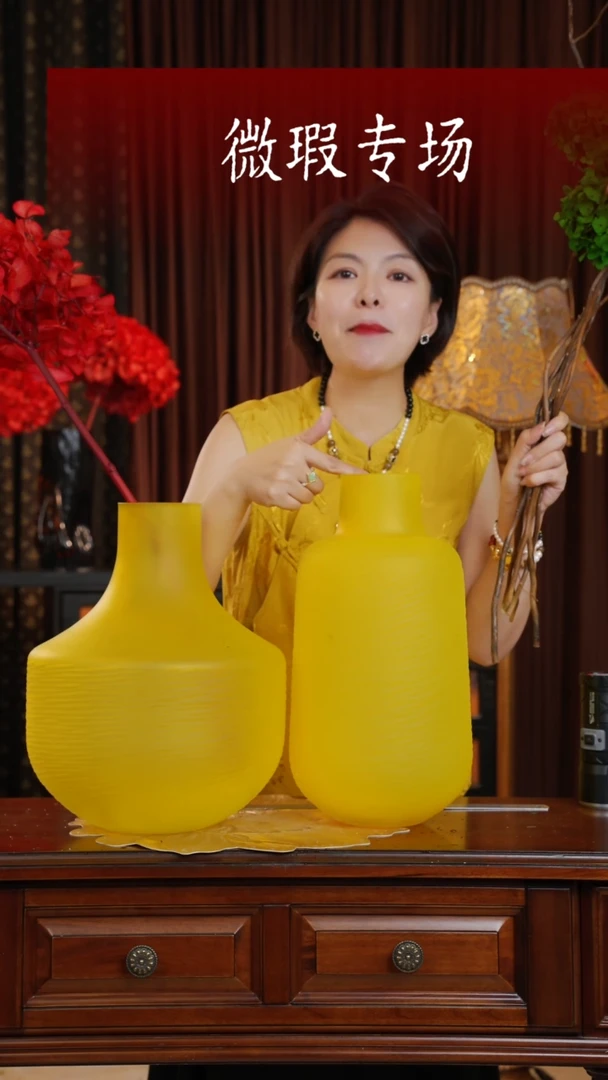 手工艺品琉璃拂穗--一套