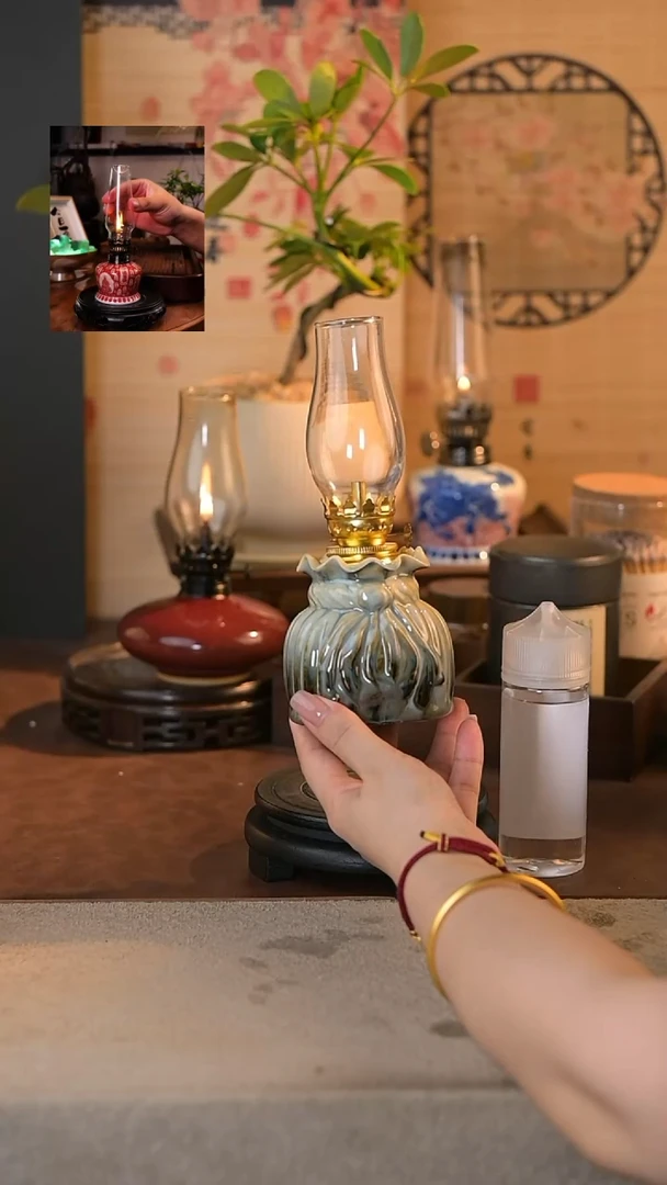 景德镇陶瓷香薰灯摆件