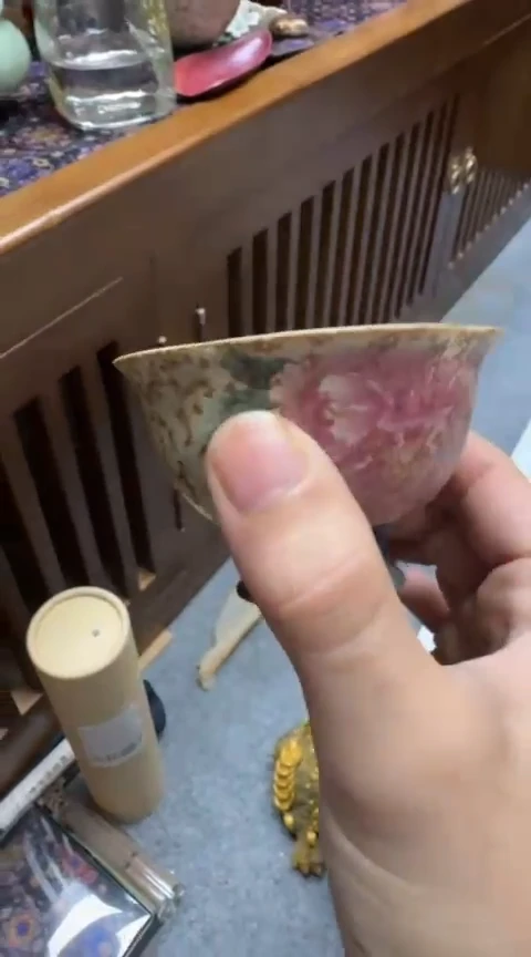 摆件陶茶具茶具茶具火石红杯