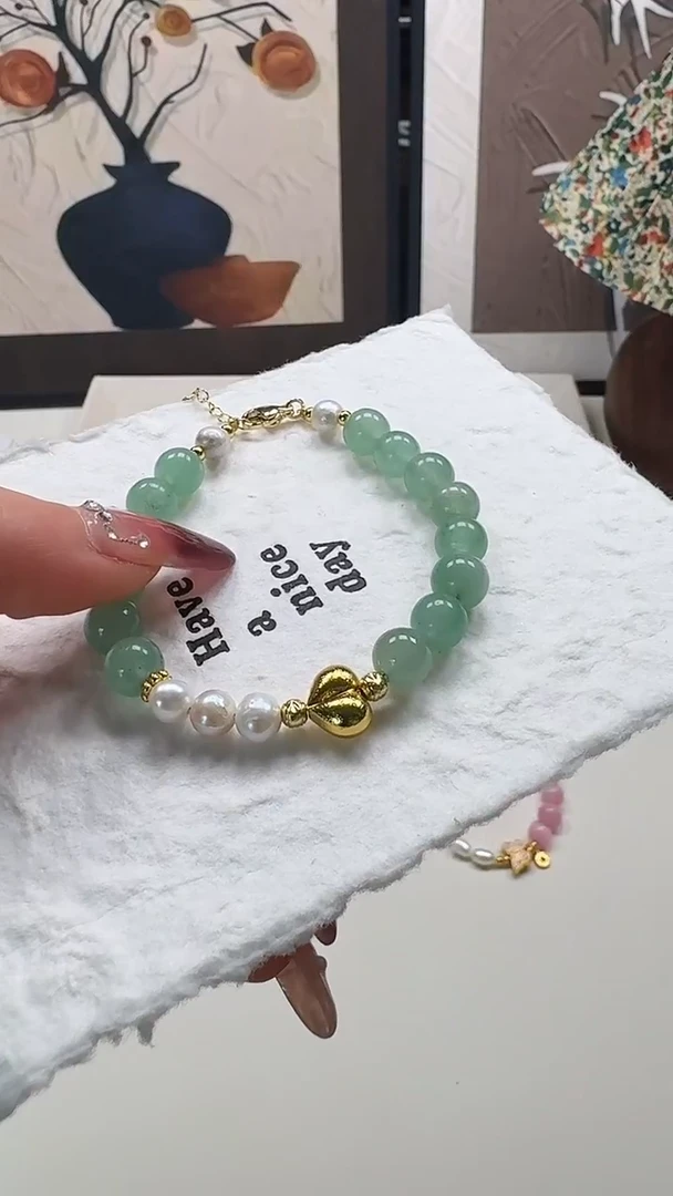 未镶嵌手绳淡水珍珠007