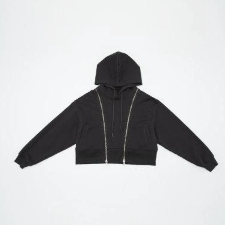 6116-双拉链连帽套头卫衣-050271