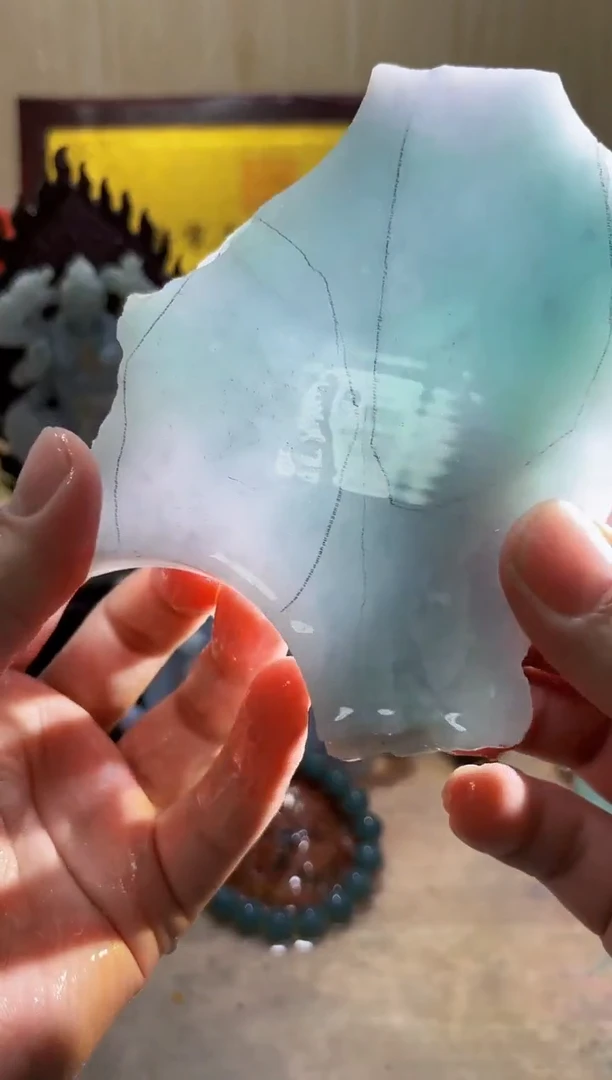 未镶嵌挂件翡翠A货常璀6784