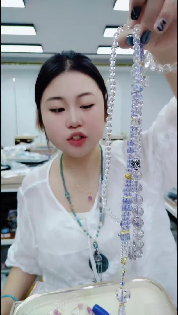 玛瑙/玉髓颈饰合金2046缘分发