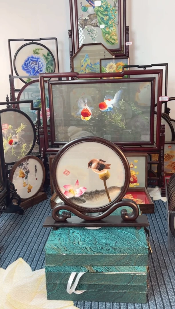 刺绣苏绣手工刺绣绣品