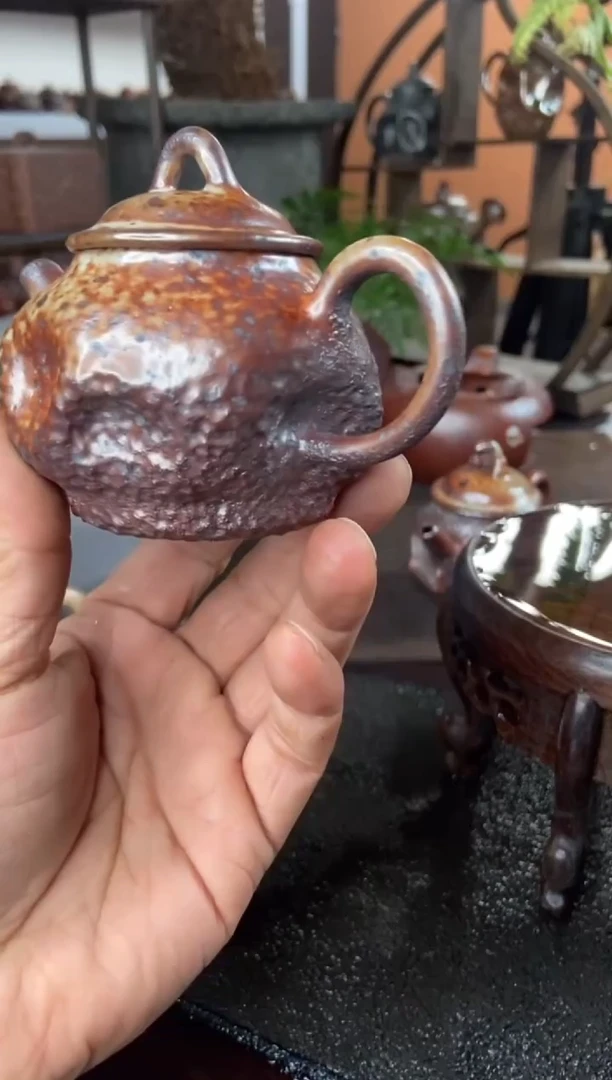 【闪购商品】紫砂全手工手捏宫灯