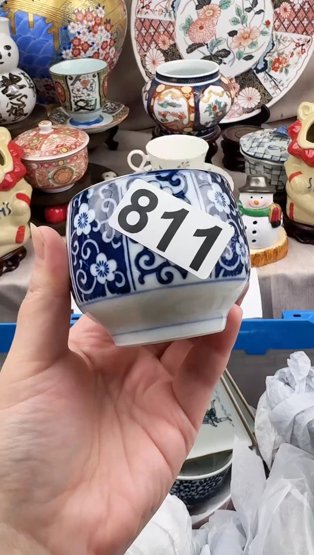 摆件漂亮瓷器，默认微瑕