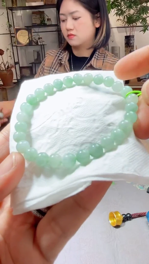 未镶嵌手链翡翠手串