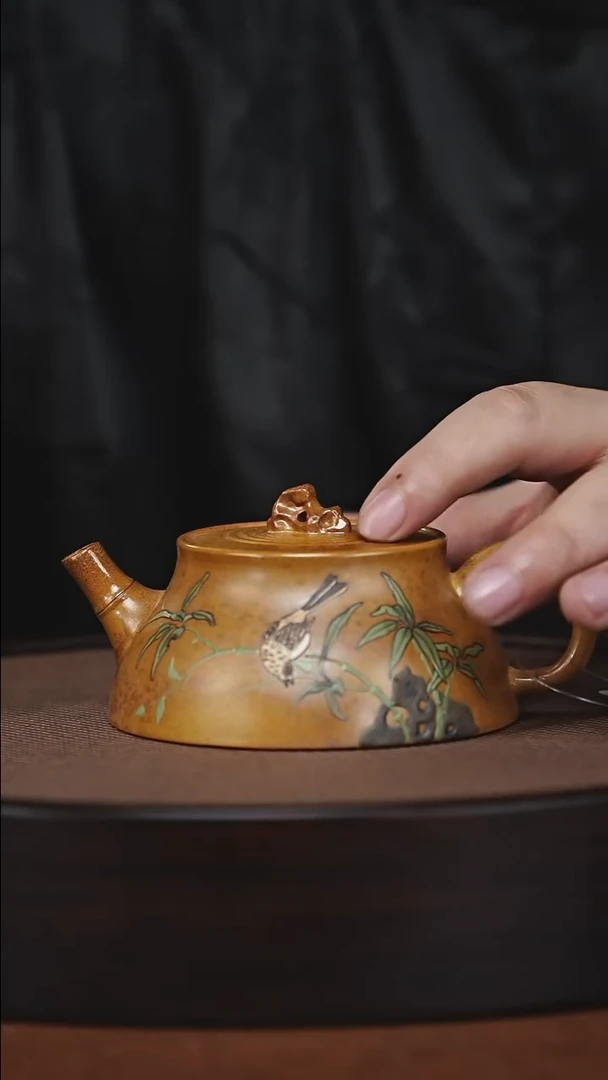 茶壶紫砂原矿紫砂壶