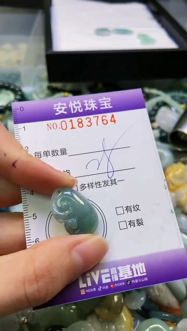 翡翠未镶嵌颈饰闪购0183764